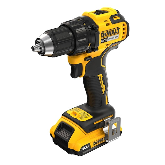 Dewalt 20V MAX* Brushless Cordless 1/2 in. Drill/Driver Kit DCD793D1