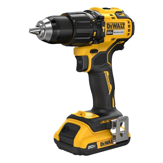 Dewalt 20V MAX* Brushless Cordless 1/2 in. Hammer Drill Kit DCD798D1