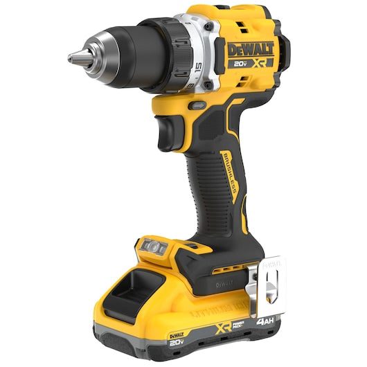 Dewalt 20V MAX* XR® Brushless Cordless 1/2 in. Drill/Driver Kit With POWERPACK™ Batteries DCD801QQ2