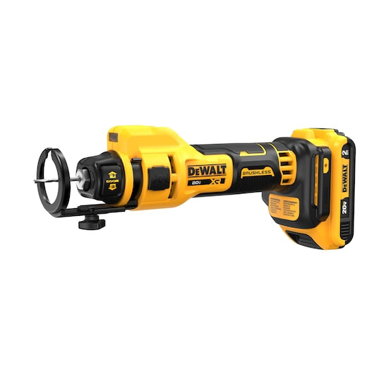 Dewalt 20V MAX* XR® Brushless Drywall Cut-Out Tool Kit (2.0Ah) DCE555D2