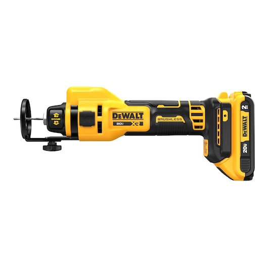 Dewalt 20V MAX* XR® Brushless Drywall Cut-Out Tool Kit (2.0Ah) DCE555D2