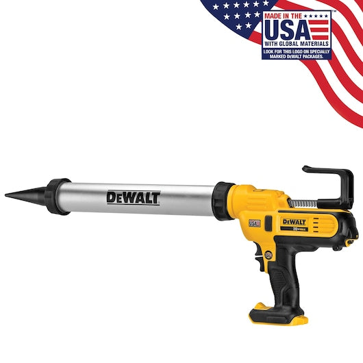 Dewalt 20V MAX* 300-600ml Sausage Pack Adhesive Gun (Tool Only) DCE580B