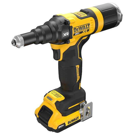 Dewalt 20V MAX* XR® Brushless Cordless 3/16" Rivet Tool Kit DCF403D1