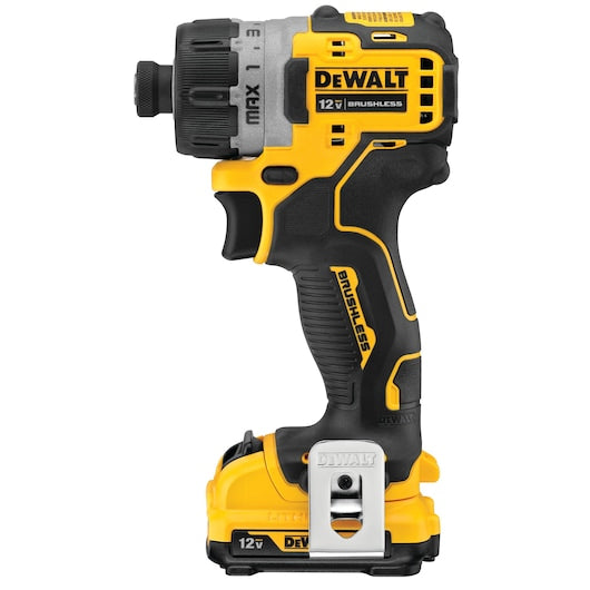 DeWalt Kit de tournevis sans fil XTREME 12V MAX* sans balais 1/4" DCF601F2