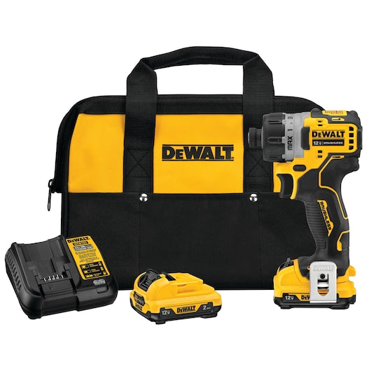 Dewalt XTREME 12V MAX* Brushless 1/4" Cordless Screwdriver Kit DCF601F2