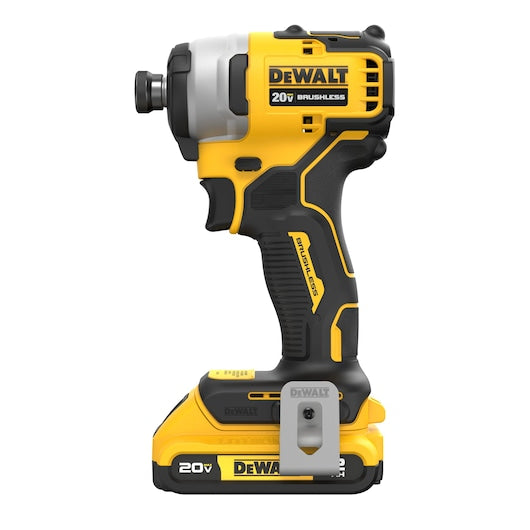 DeWalt Kit de perceuse à chocs compacte 1/4 po ATOMIC™ 20V MAX* sans fil à moteur brushless DCF809D1