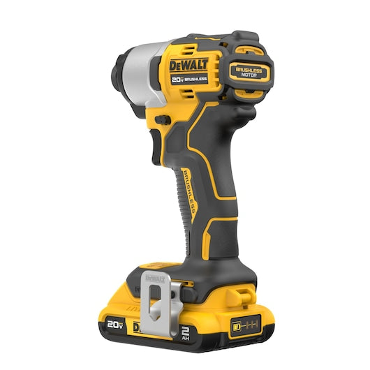 Dewalt 20V MAX* Brushless Cordless 1/4 in Impact Driver Kit DCF840D1
