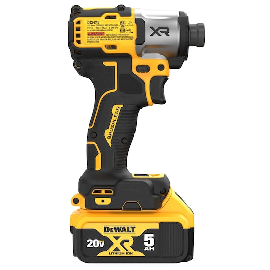 Dewalt 20V MAX* XR® 3-Speed 1/4 in. Impact Driver Kit DCF845P2