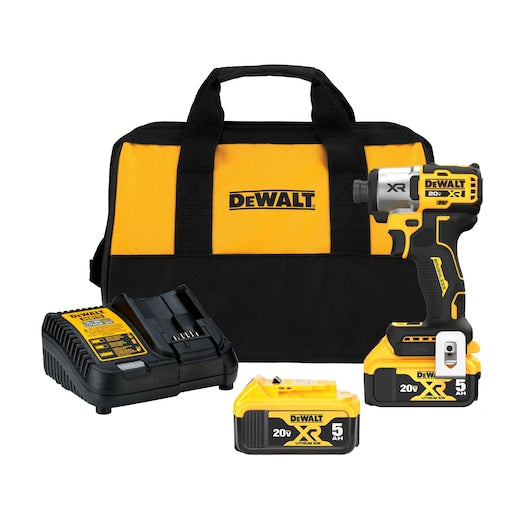 Dewalt 20V MAX* XR® 3-Speed 1/4 in. Impact Driver Kit DCF845P2