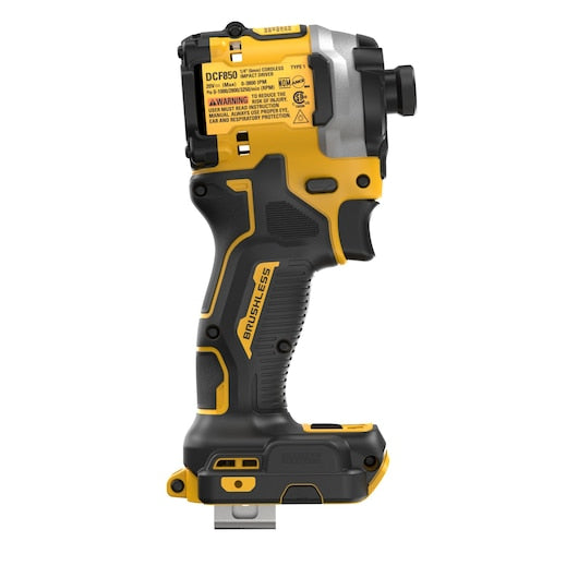 Dewalt ATOMIC™ 20V MAX* 1/4 in. 3-Speed Brushless Impact Driver (Tool Only) DCF850B