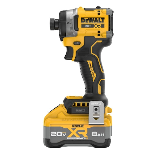 Dewalt 20V MAX* XR® Brushless Cordless 3-Speed High Torque 1/4 in. Impact Driver Kit with XR POWERPACK™ DCF860WW1