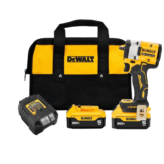 DeWalt Clé à chocs sans fil ATOMIC 20V MAX* 3/8 po avec kit d'enclume à bague à œillet DCF923P2