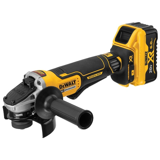 Dewalt 20V MAX* XR® 4-1/2 in. Paddle Switch Small Angle Grinder Kit With KICKBACK BRAKE™ DCG413R2