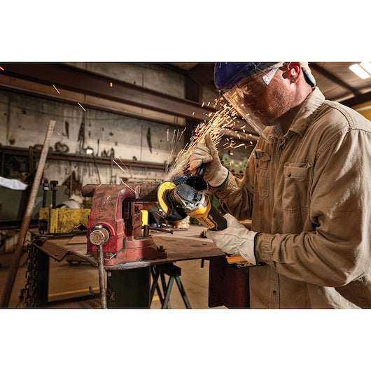 Dewalt 20V MAX* XR® 4-1/2 in. Paddle Switch Small Angle Grinder Kit With KICKBACK BRAKE™ DCG413R2