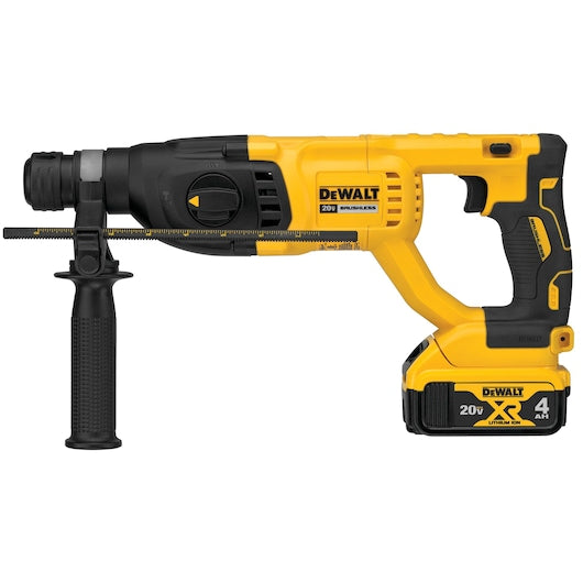 Dewalt 20V MAX* 1 in. Brushless Cordless SDS PLUS D-Handle Rotary Hammer Kit DCH133M2
