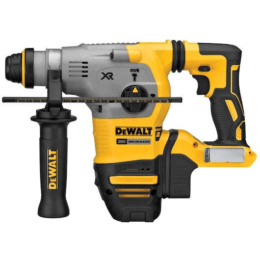 Dewalt 20V MAX* XR® Brushless Cordless 1-1/8 in. SDS PLUS L-Shape Rotary Hammer (Tool Only) DCH293B