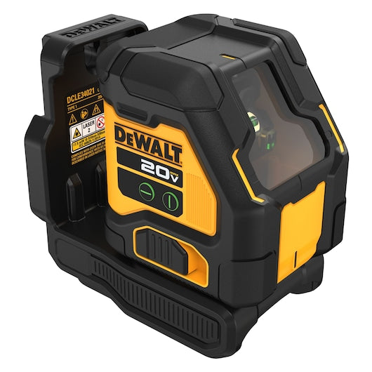 Dewalt 20V MAX* Green Cross Line Laser (Tool Only) DCLE34021B