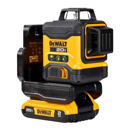 Dewalt 20V MAX 3x360 Green Line Laser DCLE34031D1
