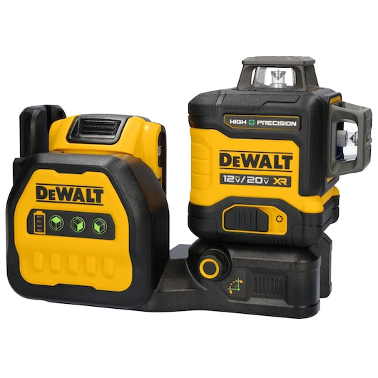 Dewalt 20V MAX* XR® 3 x 360° High Precision Green Laser DCLE34033D1