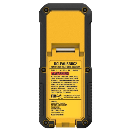 Dewalt Remote Control for USB Green Crossline and Spot Lasers DCLE14221G/GB & DCLE14251G/GB DCLEAUSBRC2