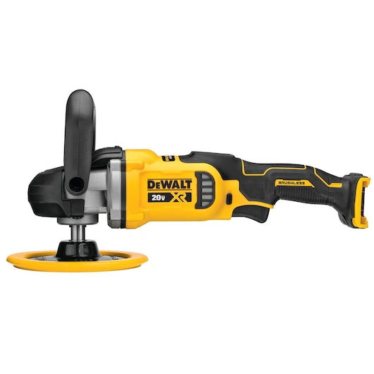 Dewalt 20V MAX* XR® 7 in. Cordless Variable-Speed Rotary Polisher (Tool Only) DCM849B