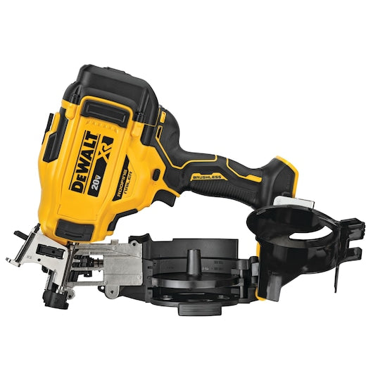 Dewalt 20V MAX* 15° Cordless Coil Roofing Nailer DCN45RNB