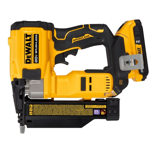 DeWalt 20V MAX 23GA PIN Nailer KIT