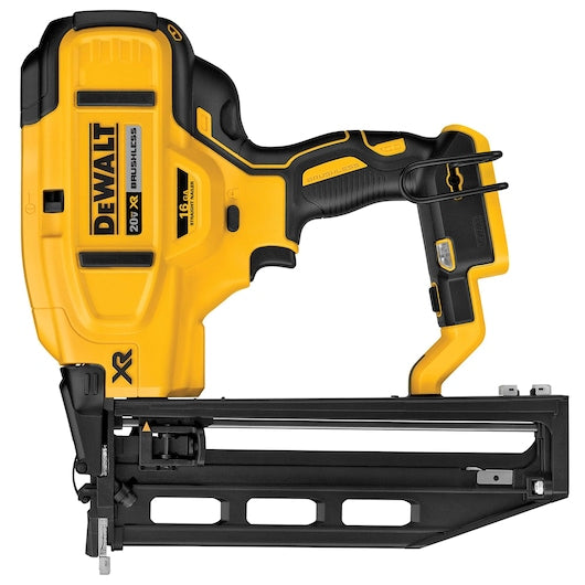 Dewalt 20V MAX* XR 16 GA Cordless Straight Finish Nailer (Tool Only) DCN662B