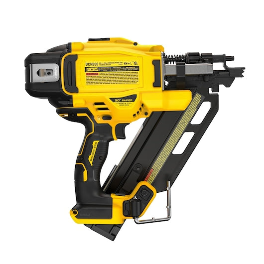 DeWalt DCN930B 20V MAX* XR® Cloueur à charpente sans fil à papier collé 30° (outil seul) DCN930B