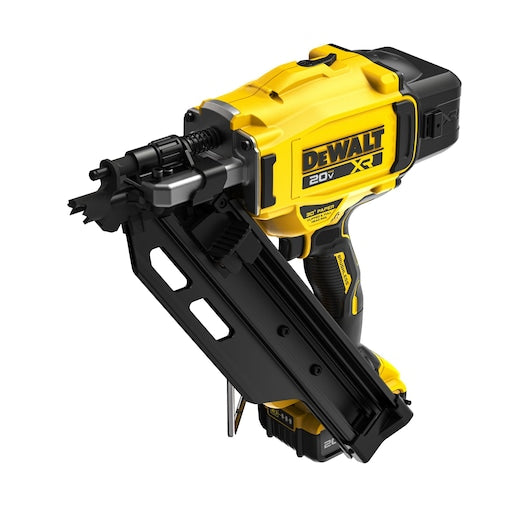 Dewalt 20V MAX* XR® Brushless Cordless 30° Paper Tape Framing Nailer Kit DCN930P1