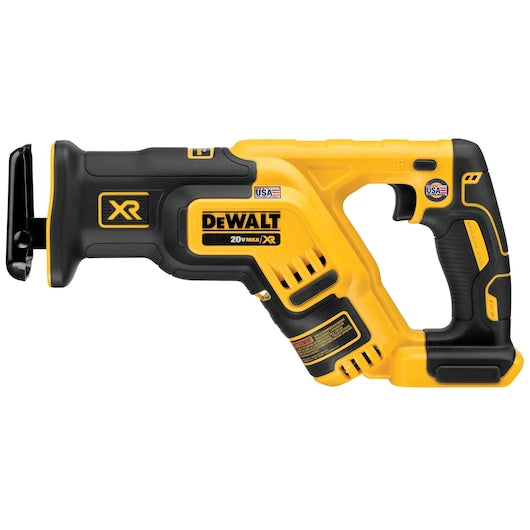 Dewalt 20V MAX* XR® Brushless Compact Reciprocating Saw (Tool Only) DCS367B