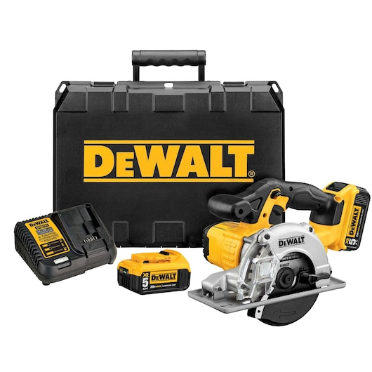 Dewalt 20V MAX* 5-1/2 in. Metal Cutting Circular Saw Kit DCS373P2