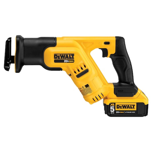 Dewalt 20V MAX* Compact Reciprocating Saw Kit DCS387P1