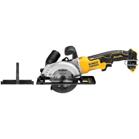 DeWalt Scie circulaire sans fil 4-1/2 po. ATOMIC™ 20V MAX* à moteur brushless (outil seul) DCS571B