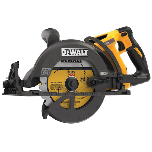 Dewalt 60V MAX* 7-1/4 in. Cordless Worm Drive Style Saw (Tool Only) DCS577B