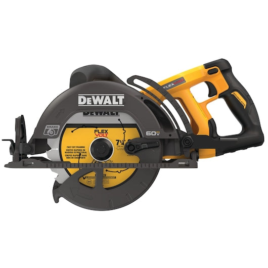 Dewalt 60V MAX* 7-1/4 in. Cordless Worm Drive Style Saw (Tool Only) DCS577B