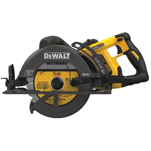 Dewalt 60V MAX* Brushless Cordless 7-1/4 in. Worm Drive Saw Kit DCS577X1
