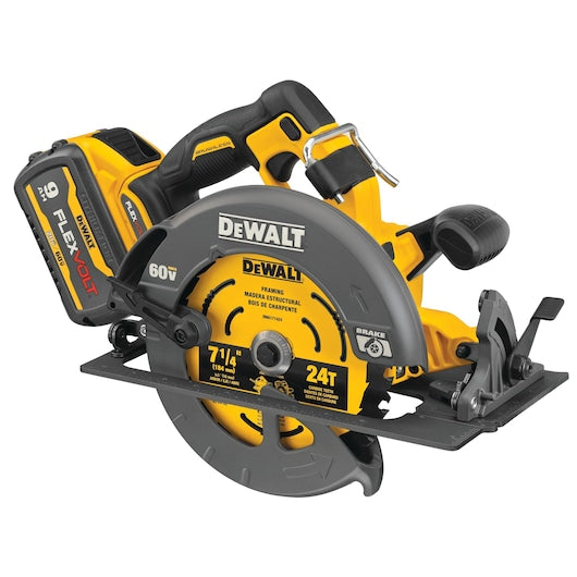 Dewalt 60V MAX* Brushless Cordless 7-1/4 in. Circular Saw With Electronic Brake Kit DCS578X1