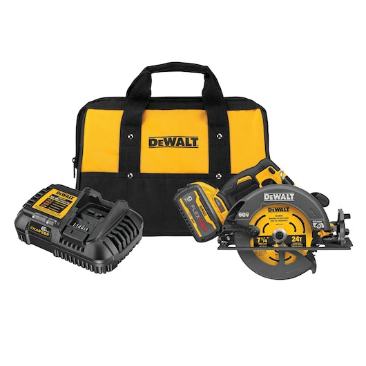 Dewalt 60V MAX* Brushless Cordless 7-1/4 in. Circular Saw With Electronic Brake Kit DCS578X1