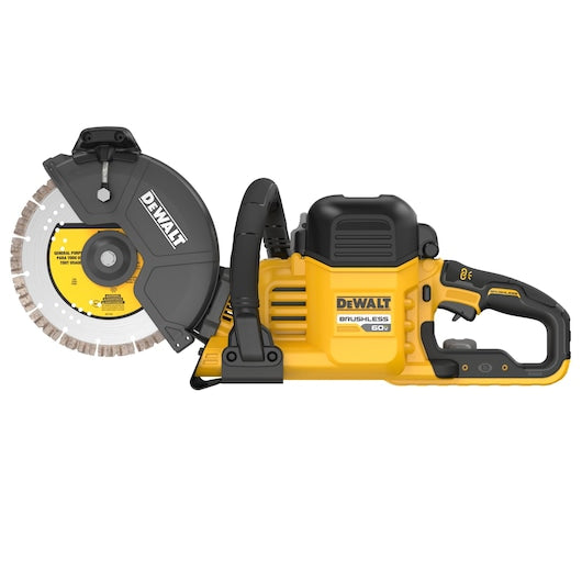 DeWalt Scie à tronçonner sans fil 9 po brushless 60V MAX* (outil seul) DCS692B