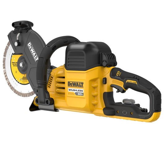 DeWalt Scie à tronçonner sans fil 9 po brushless 60V MAX* (outil seul) DCS692B