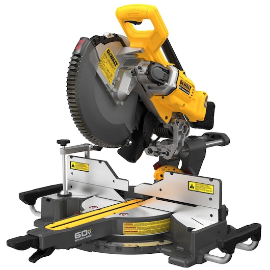 Dewalt 60V MAX* Brushless Cordless 12 in. Double Bevel Sliding Miter Saw (Tool Only) DCS781B