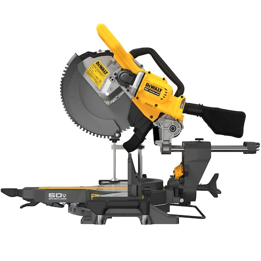Dewalt 60V MAX* Brushless Cordless 12 in. Double Bevel Sliding Miter Saw (Tool Only) DCS781B