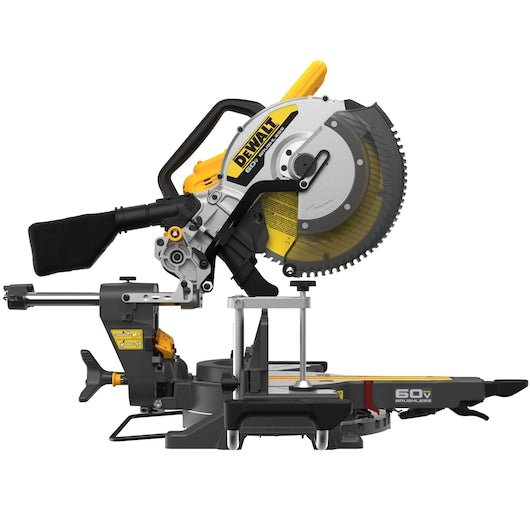 Dewalt 60V MAX* Brushless Cordless 12 in. Double Bevel Sliding Miter Saw (Tool Only) DCS781B