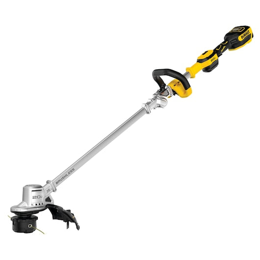 Dewalt 20V MAX* 14 in. Brushless Cordless Folding String Trimmer Kit DCST922P1