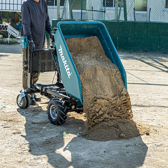 Makita 36V(18Vx2) LXT Brushless Material Mover w/XL Bucket, Electric Dump, Tool Only DCU602Z
