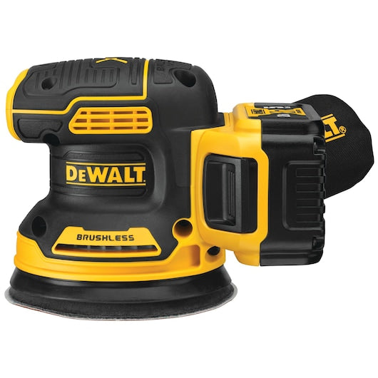 Dewalt 20V MAX* XR® 5 in. Brushless Variable Speed Random Orbital Sander Kit (5.0 Ah Battery) DCW210P1