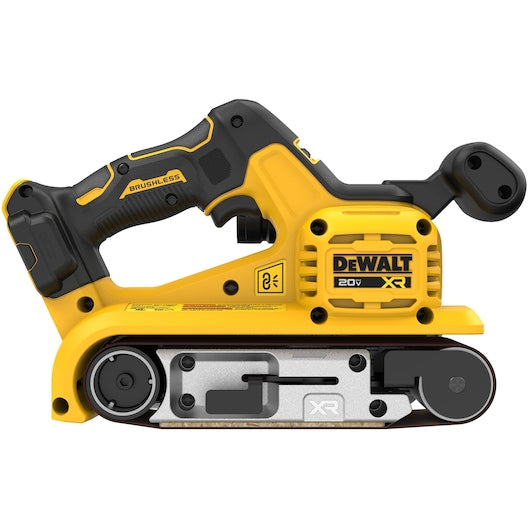 Dewalt 20V MAX* XR® Brushless Cordless 3 in. x 21 in. Belt Sander (Tool Only) DCW220B