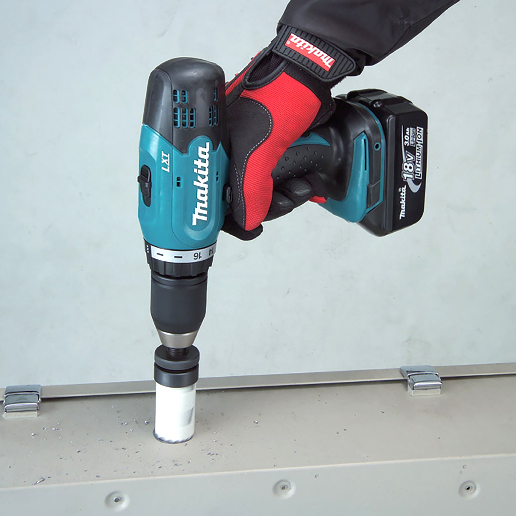 Makita 18V LXT 1/2" Drill-Driver, Compact x1Kit DDF453Y002
