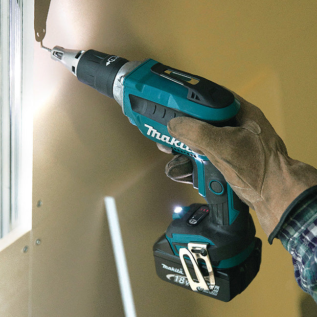 Makita 18V LXT Brushless 1/4" Drywall Screwdriver, Tool Only DFS452Z